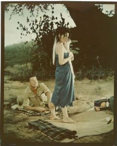 Errol Flynn Juliette Greco Les racines du ciel 1958 Transparence 3