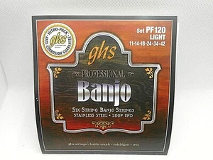 GHS PF120 - 6 String Banjo String Set-Light - Picture 1 of 6