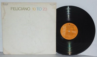 Jose Felicano 10 To 23 LP 1969 RCA Victor Records LSP 4185 Latin Pop Vocal Vinyl - Image 1 of 3