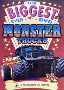 THE BIGGEST EVER MONSTER TRUCKS - NEW & SEALED DVD - ALL REGIONS - Afbeelding 1 van 1