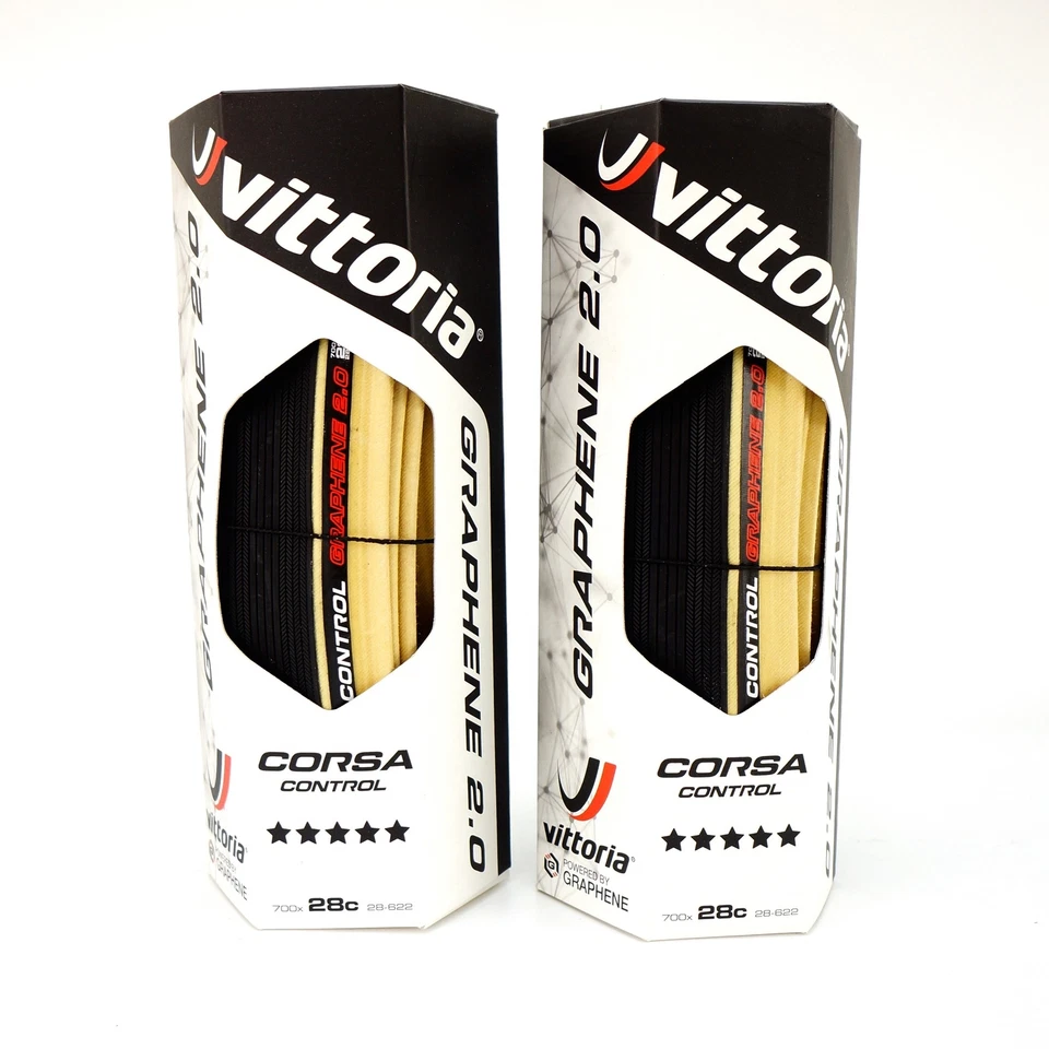 1 or 2 Vittoria Corsa Control G2.0 700x28C Clincher Road Bike Tyre Para Skinwall - image 1 of 1