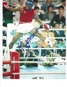 Signed 8x10 RAY MERCER Boxing Photo w/COA - Picture 1 of 1
