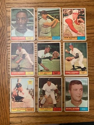 1961 Topps Baseball Complete your Set VG to Poor - Image 1 of 4