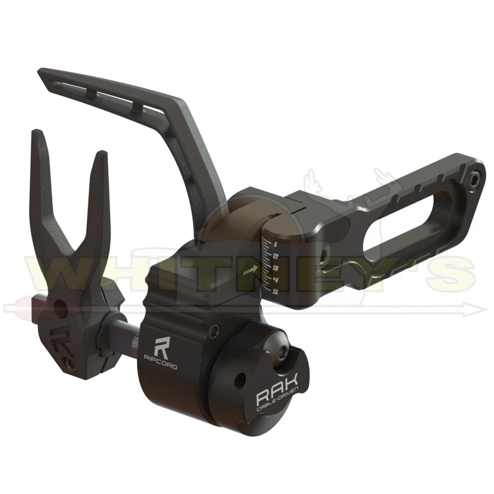 Ripcord RAK Cable Driven IMS Rest - Non Micro - Left Hand - Black - RC12220X01-L - Image 1 of 1