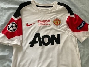 Maillot Maglia Manchester United Final Champions League Shirt 2011 Camiseta M - Imagen 1 de 17