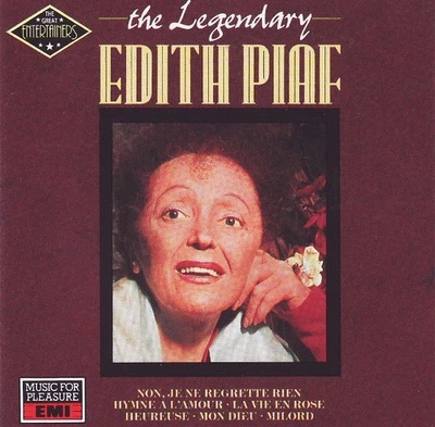 Edith Piaf - The Legendary Edith Piaf (CD, Comp) (Very Good Plus (VG+)) - 389950 Foto 1 de 4