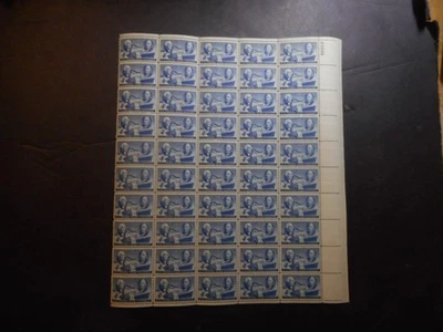 Scott 947, 3 cent, Postage Stamps Centenary, Sheet - Image 1 of 2