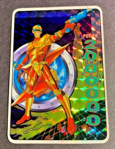 Tarjeta adhesiva holográfica vintage años 90 CHAP MEI MEGA POWER / Power 2000000 - Imagen 1 de 2