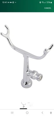 KINGSTON BRASS Aet1010-1 Vintage Cradle For Clawfoot  Tub Faucet  6 1/2" Length - Image 1 of 4