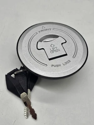 Cubierta de tapa del tanque de combustible gasolina 2 llaves para Honda CBR250 250R 300R 500R 2011-2016 12 13 15 Foto 1 de 4