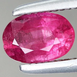 0.41ct Oval Natural Pinkish Purple Rubellite Tourmaline Mozambique, Africa - Picture 1 of 4