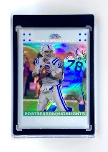 2007 Topps Chrome Peyton Manning White Refractor /869 SP HOF Colts #TC53 - Bild 1 von 2