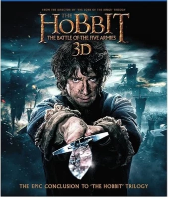 3D El Hobbit - La Batalla de los Cinco Ejércitos (2014, Blu-ray 3D) Ver Descripción Foto 1 de 4