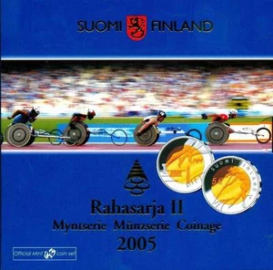 COFFRET EUROS ANNUEL OFICIEL BU FINLANDE 2005 CHAMPIONNAT DU MONDE - Picture 1 of 1