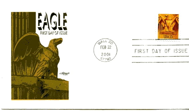 3471 55c Art Deco Artmaster FDC - Image 1 of 1