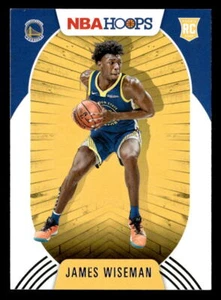 James Wiseman 2020 Hoops Rookie Card #205 Golden State Warriors - Picture 1 of 2
