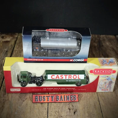 Lledo/Corgi 1/76 Trackside Bundle, AEC Castrol Tanker & Leyland Octopus - Image 1 of 4