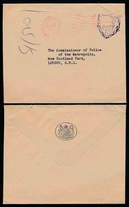 GB OFFIZIELLER 1961 BEZAHLTER AUTOMAT + KÖNIGLICHE GERICHTE DER JUSTIZ an POLIZEIKOMMISSAR - Bild 1 von 1