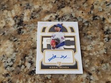 2023 Topps Definitive Kodai Senga On Card Auto Autograph RC Rookie 33/50
