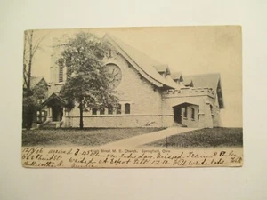 Springfield Ohio Postcard High Street M E Church 1906 OH - Picture 1 of 2
