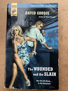 WOUNDED AND THE SLAIN DAVID GOODIS PB HARD CASE CRIME 1955 - Picture 1 of 4