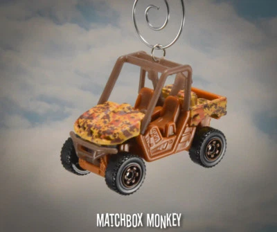Yamaha Rhino ATV 4x4 Camo Christmas Ornament 1/64 Gator Honda Kawasaki Suzuki - Image 1 of 4