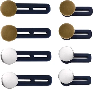 8 PCS Button Extenders for Jeans, Pants Button Extender, Waist Extenders for Pan - Picture 1 of 6
