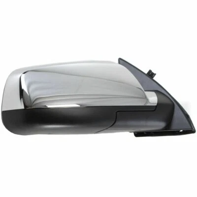 Espelho retrovisor direito alimentado/aquecido com memória cromada compatível com Chevrolet Equinox 2010 2015 - Imagem 1 de 3