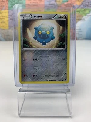 SHIPS SAME DAY Pokemon Card Bronzor 60/119 Rev Holo Basic Normal Type 2014 - Image 1 of 4