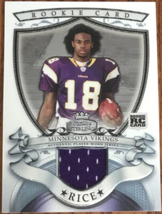 2007 Bowman Sterling Rookie Jersey Sidney Rice BSRR-SR Minnesota Vikings - Picture 1 of 2