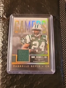 2023 Darrelle Revis Limited Gamers Patch Card Game Worn 1/49 - Bild 1 von 7