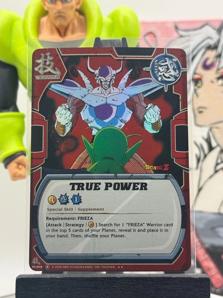 Bandai Dragon Ball Z CCG True Power TE-019 Unl Edition Rare Foil! - Image 1 of 1