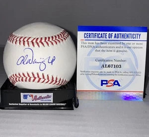 ADAM WAINWRIGHT signed Official MAJOR LEAGUE BASEBALL CARDINALS COA PSA AL67103 - Picture 1 of 2
