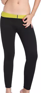 Long Slimming Pants Weight Loss Hot Thermo Sweat Sauna Neoprene Workout Body Sha - Picture 1 of 12