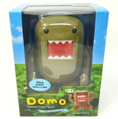 DOMO 5.5 Inch Flocked Vinyl Figure - OLIVE GREEN - Limited to 800 - Dark Horse - Image 1 of 4
