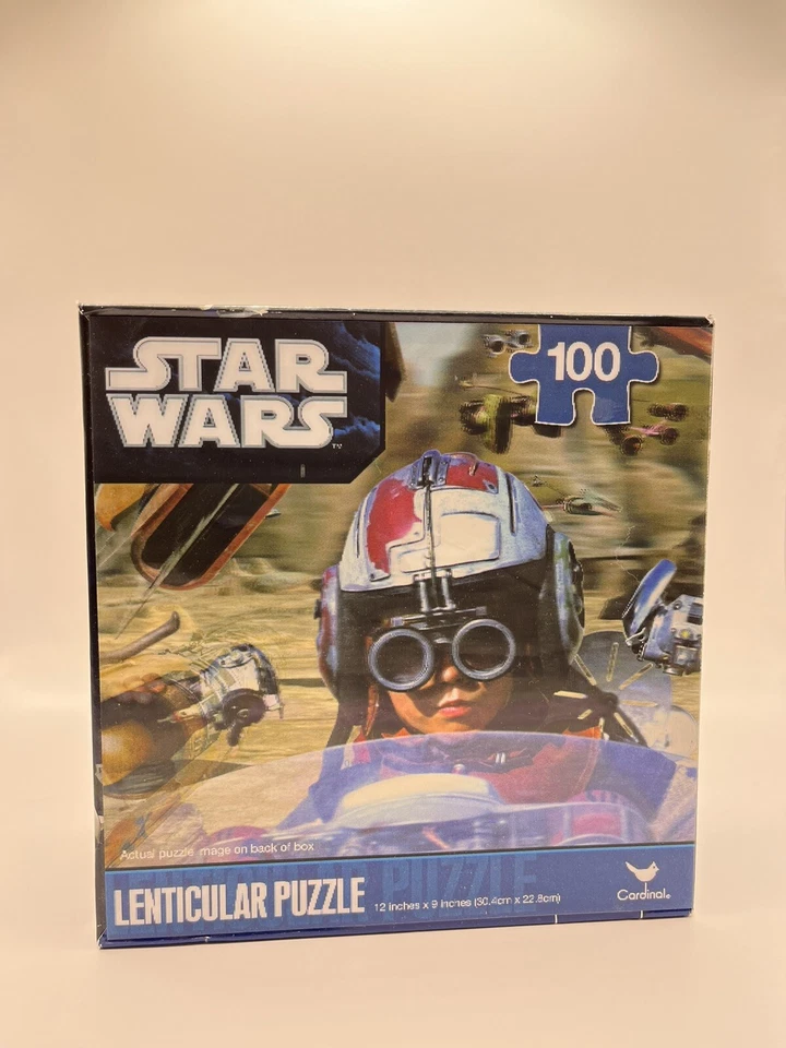 Star Wars Lenticular Jigsaw Puzzle Anakin Skywalker 100 Pieces 12 X 9 - Image 1 of 4