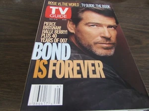 TV GUIDE - NOV 9th 2002 - JAMES BOND 007 FOREVER - PIERCE BROSNA  - COVER - Picture 1 of 1