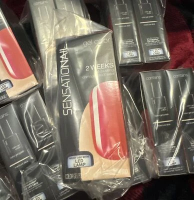 *Juego de 2* Esmalte de uñas en gel SensatioNail Invincible Color Tropical Punch # 73004 Foto 1 de 4