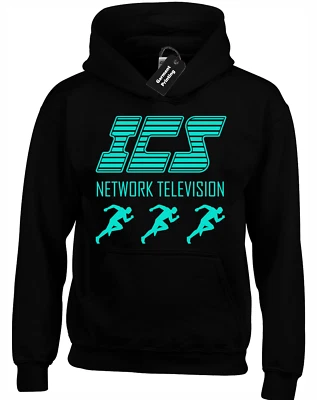 ICS NETWORK HOODY HOODIE RUNNING RETRO ARNIE MAN FILM BIG TALL SIZE 3XL 4XL 5XL - Image 1 of 4