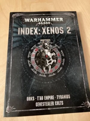 Warhammer 40k Index: Xenos 2 8 ed Orks Tau Tyranids Ita OOP Games Workshop GW - Immagine 1 di 2