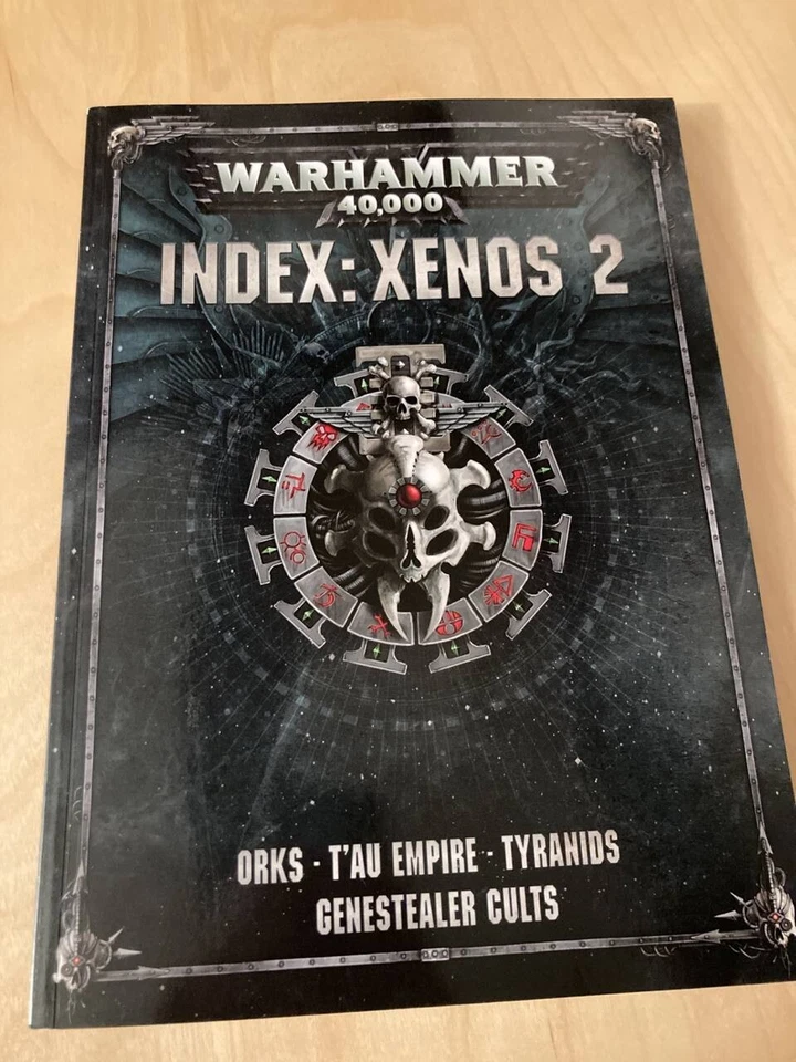 Warhammer 40k Index: Xenos 2 8 ed Orks Tau Tyranids Ita OOP Games Workshop GW - Immagine 1 di 2