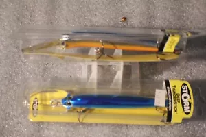 2 STORM RAPALA DEEP THUNDERSTICK ORIGINAL SERIE DAJM 594 BLAU NEU IN BOXEN - Bild 1 von 1