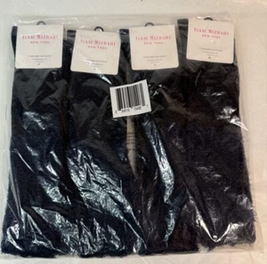 Isaac Mizrahi New York Four Pair Of Navy Blue Knee High Socks NEW Sizes 5-10.5 - Picture 1 of 6