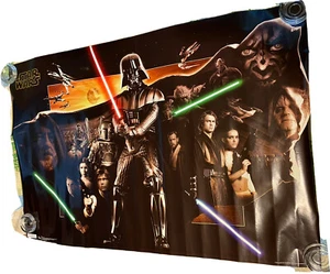 Star Wars: Saga - 2012 Darth Vader Cape Poster Neu 22,5 x 36" Schöne Collage - Bild 1 von 5