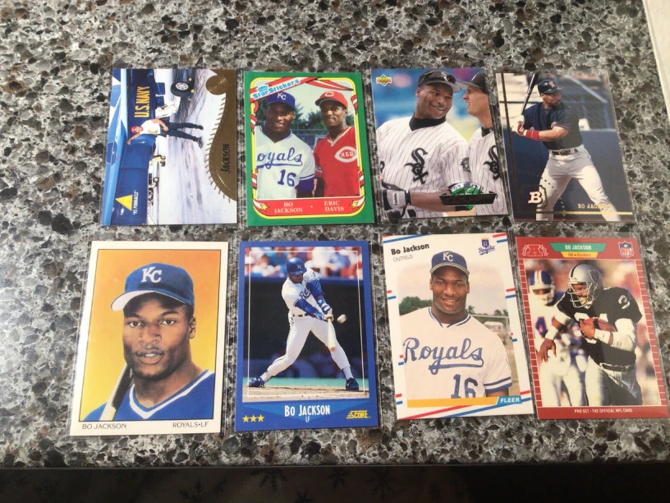 U-Pick Bo Jackson SINGLES Royals Angels Raiders - YOU PICK ANY CARD(S) - Image 1 of 1