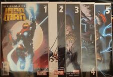 Ultimate Iron Man 1-5 Lot SET (2005; 5 Comics) Orson Scott Card COMBINE SHIPPING