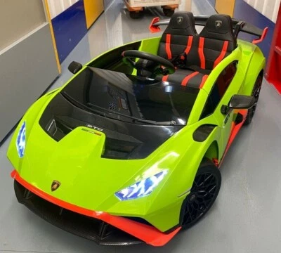 Lamborghini Kids Electric Ride On Car W/PARENT RC - 12V / LEATHER SEAT UPGRADE - Image 1 of 4