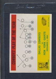 1964 Philadelphia #056 Cowboys' Play Of The Year NM *576 - Bild 1 von 1