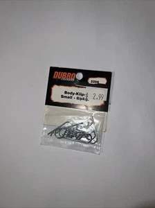 Rc Body Clips DU-BRO 2256 Silver - Picture 1 of 2
