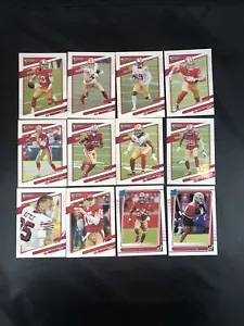 2021 Donruss San Francisco 49ers 12 Card TEAM SET Photo Variation Rated Rookie - Picture 1 of 2